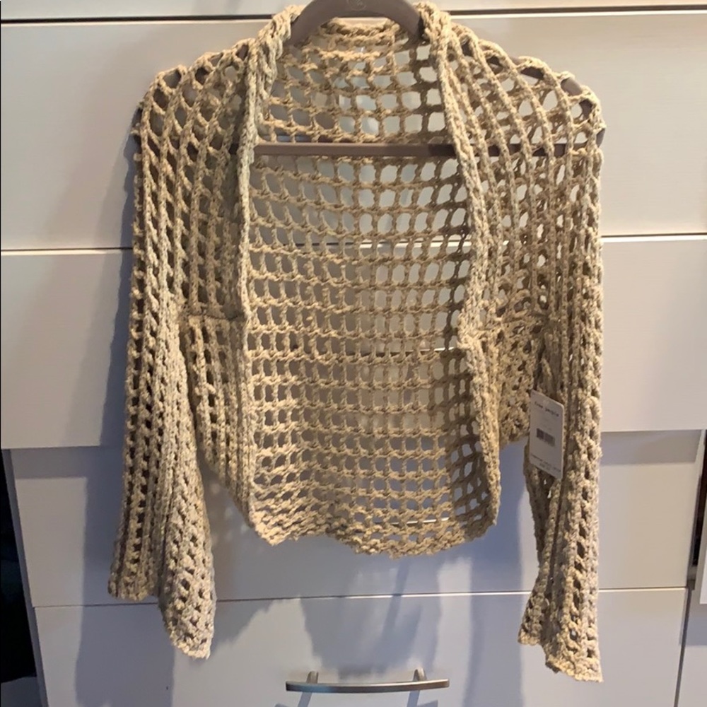 Open stiched shrug